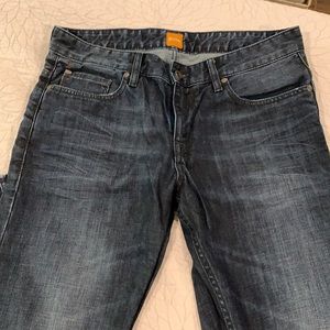 Straight Leg Hugo Boss Orange Men Jeans